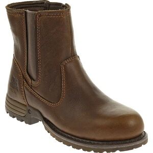 NWOT CAT Caterpillar Women’s Freedom Pullon Toe Work Boots on ASTM